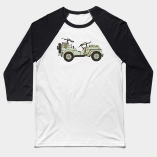 SAS Jeep Baseball T-Shirt